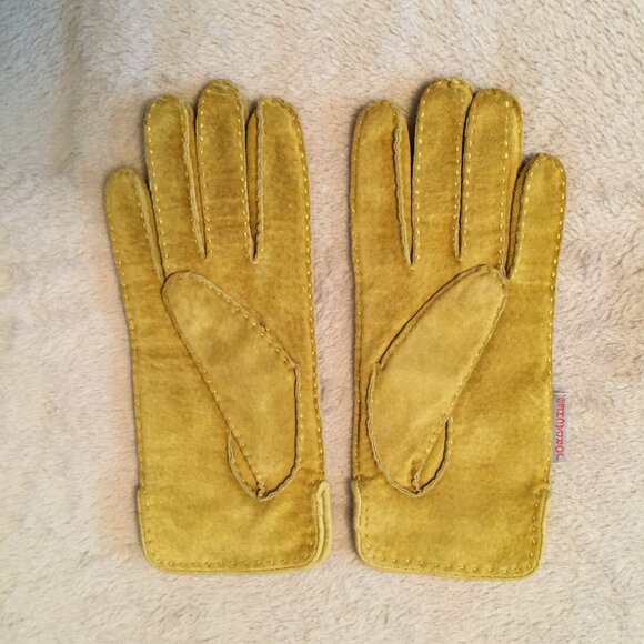 JORDACHE suede gloves size 6.5 - Picture 3 of 10